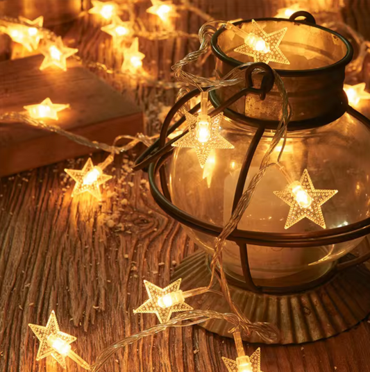 LED Star String Lights