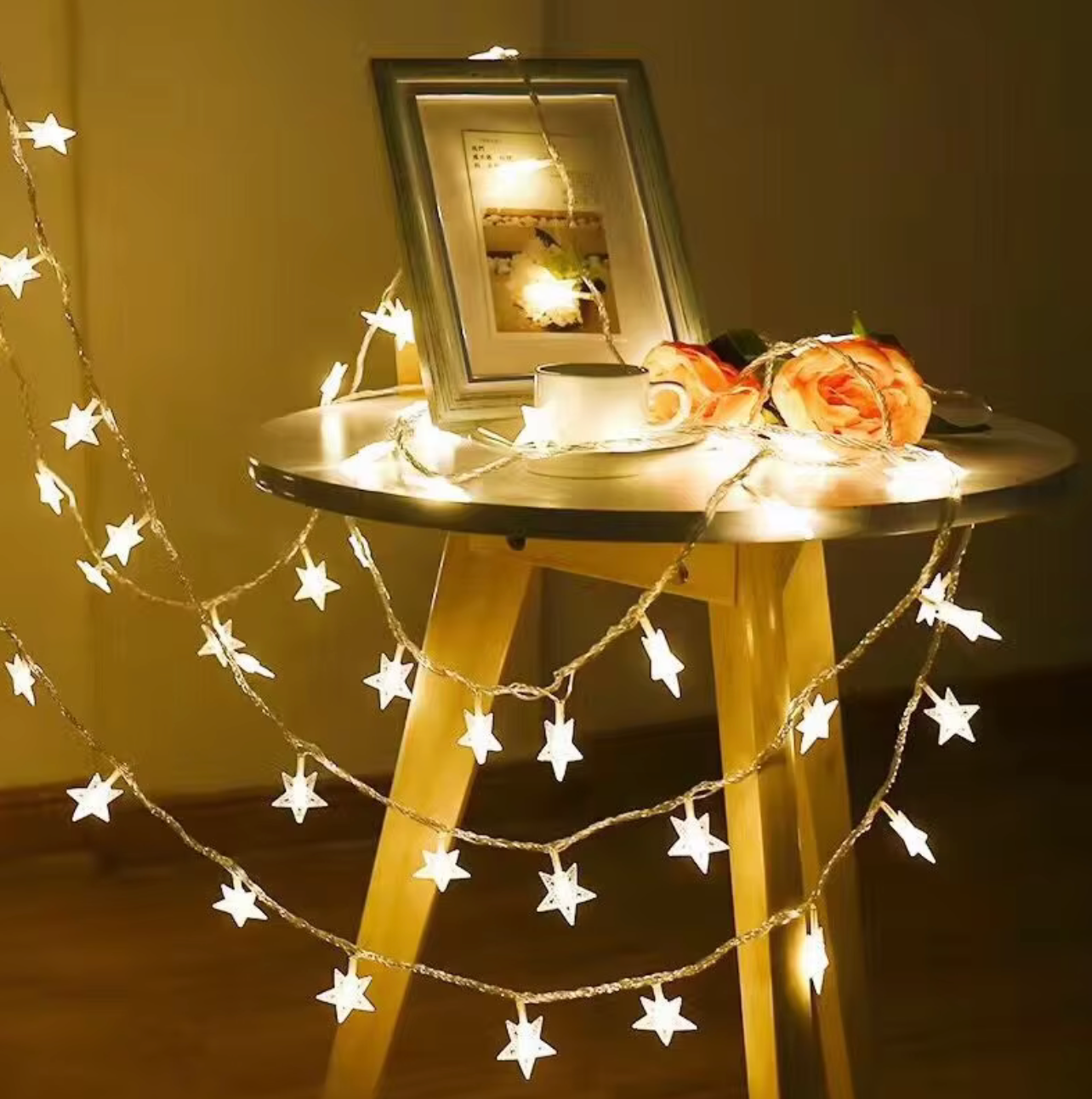 LED Star String Lights