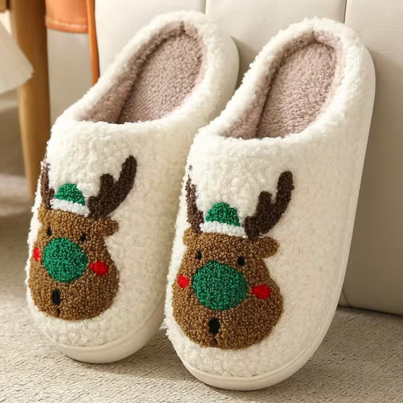 Cozy Christmas Slippers