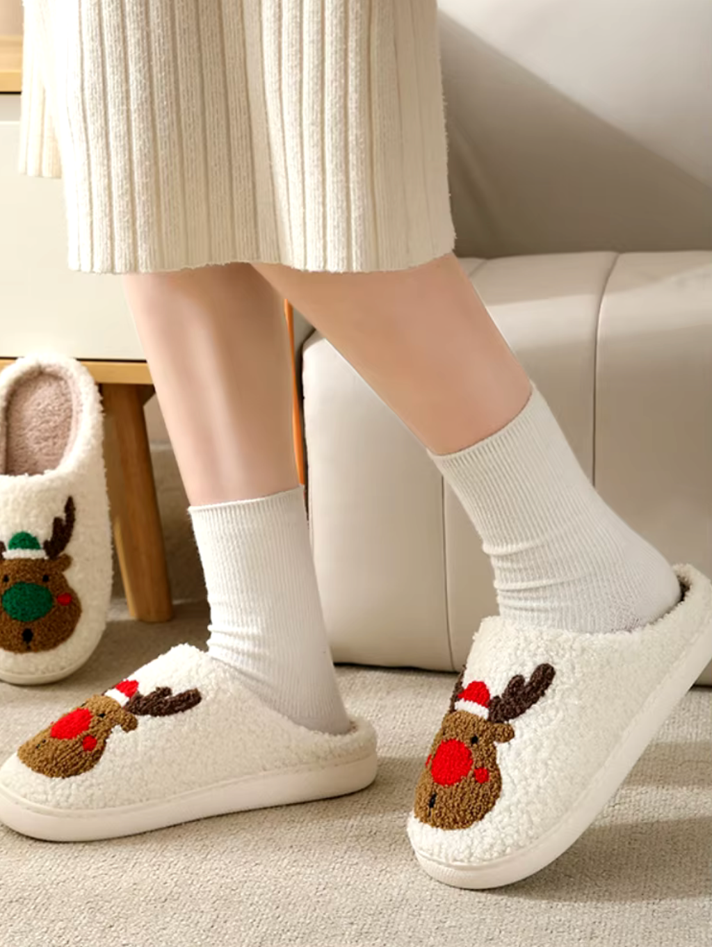 Cozy Christmas Slippers